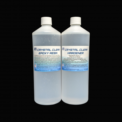 Crystal Clear Epoxy Resin 2 Litre Kit