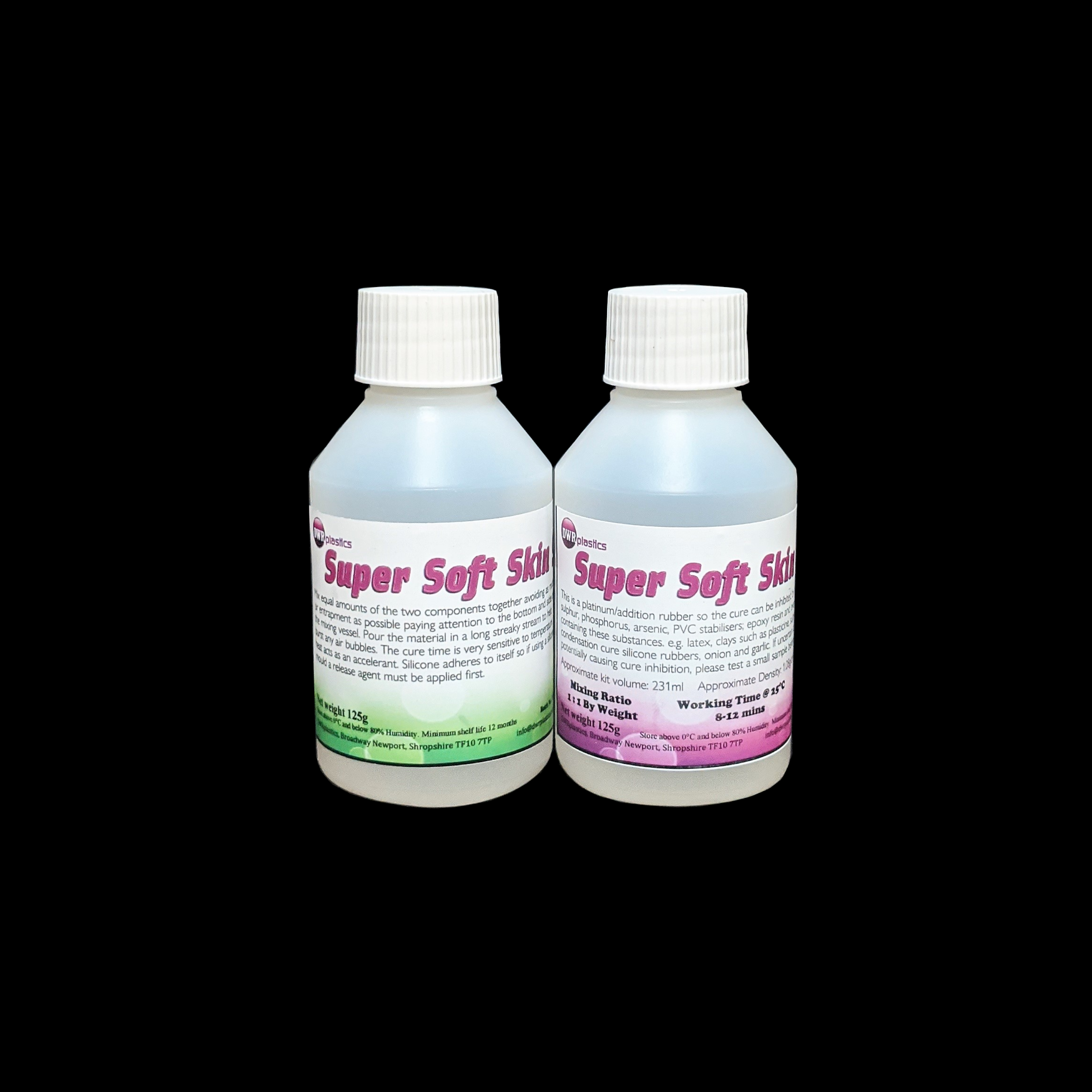 Super Soft Skin Safe Silicone Rubber 250g kit - DWR plastics